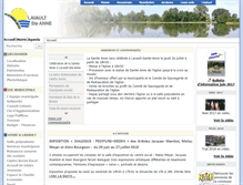 Tablet Screenshot of lavault-ste-anne.fr